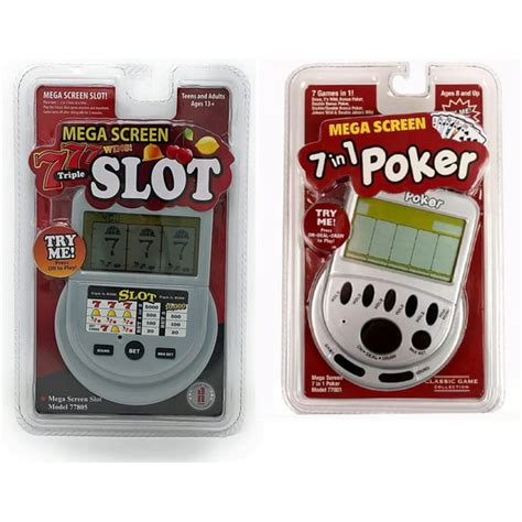 electronic game pocket slot|Amazon.com: Hand Held Slot Game.